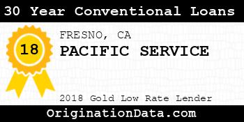 PACIFIC SERVICE 30 Year Conventional Loans gold