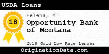 Opportunity Bank of Montana USDA Loans gold