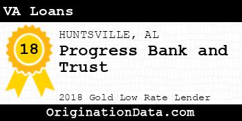Progress Bank and Trust VA Loans gold