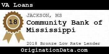 Community Bank of Mississippi VA Loans bronze