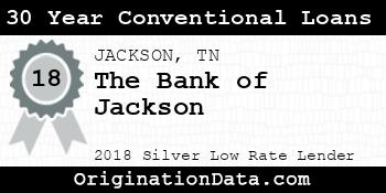 The Bank of Jackson 30 Year Conventional Loans silver