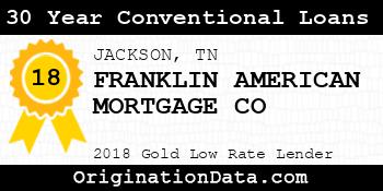 FRANKLIN AMERICAN MORTGAGE CO 30 Year Conventional Loans gold