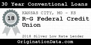 R-G Federal Credit Union 30 Year Conventional Loans silver