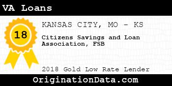 Citizens Savings and Loan Association FSB VA Loans gold