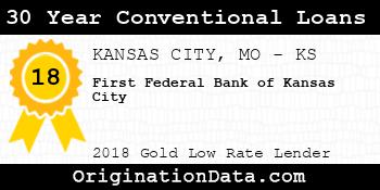 First Federal Bank of Kansas City 30 Year Conventional Loans gold