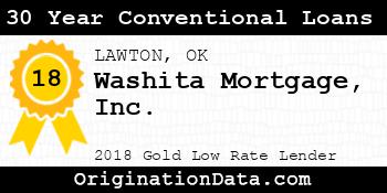 Washita Mortgage 30 Year Conventional Loans gold