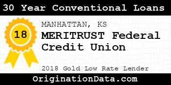 MERITRUST Federal Credit Union 30 Year Conventional Loans gold