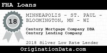 Century Mortgage Company DBA Century Lending Company FHA Loans silver