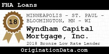 Wyndham Capital Mortgage FHA Loans bronze