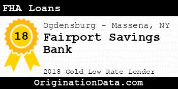Fairport Savings Bank FHA Loans gold
