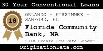 Florida Community Bank NA 30 Year Conventional Loans bronze