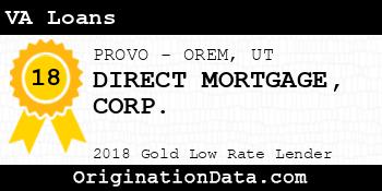 DIRECT MORTGAGE CORP. VA Loans gold