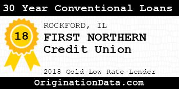 FIRST NORTHERN Credit Union 30 Year Conventional Loans gold