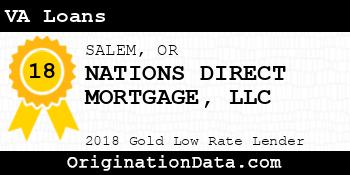 NATIONS DIRECT MORTGAGE VA Loans gold