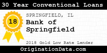 Bank of Springfield 30 Year Conventional Loans gold