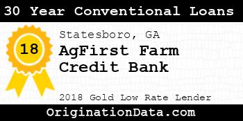 AgFirst Farm Credit Bank 30 Year Conventional Loans gold