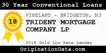 TRIDENT MORTGAGE COMPANY LP 30 Year Conventional Loans gold