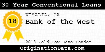 Bank of the West 30 Year Conventional Loans gold