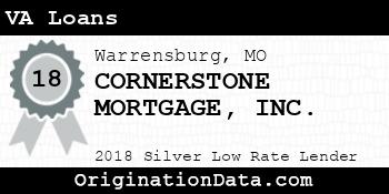 CORNERSTONE MORTGAGE VA Loans silver