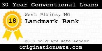 Landmark Bank 30 Year Conventional Loans gold