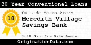 Meredith Village Savings Bank 30 Year Conventional Loans gold