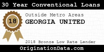 GEORGIA UNITED 30 Year Conventional Loans bronze