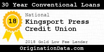 Kingsport Press Credit Union 30 Year Conventional Loans gold
