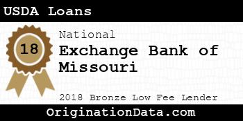 Exchange Bank of Missouri USDA Loans bronze