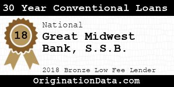 Great Midwest Bank S.S.B. 30 Year Conventional Loans bronze