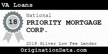 PRIORITY MORTGAGE CORP. VA Loans silver