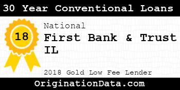 First Bank & Trust IL 30 Year Conventional Loans gold