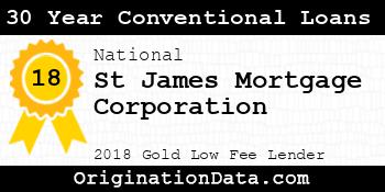 St James Mortgage Corporation 30 Year Conventional Loans gold