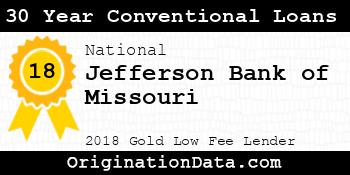 Jefferson Bank of Missouri 30 Year Conventional Loans gold