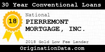 PIERREMONT MORTGAGE 30 Year Conventional Loans gold