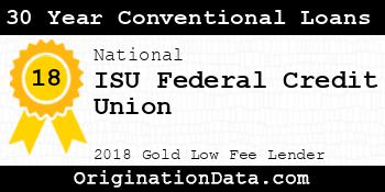 ISU Federal Credit Union 30 Year Conventional Loans gold
