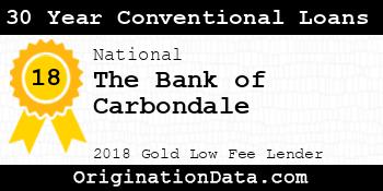 The Bank of Carbondale 30 Year Conventional Loans gold