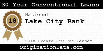Lake City Bank 30 Year Conventional Loans bronze
