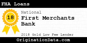 First Merchants Bank FHA Loans gold