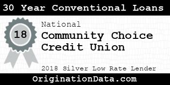 Community Choice Credit Union 30 Year Conventional Loans silver