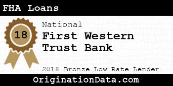 First Western Trust Bank FHA Loans bronze