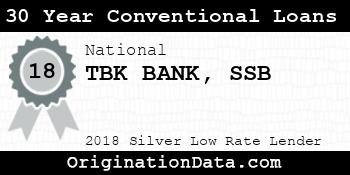 TBK BANK SSB 30 Year Conventional Loans silver