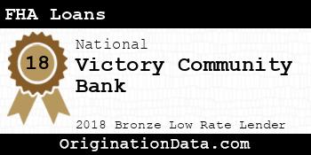 Victory Community Bank FHA Loans bronze