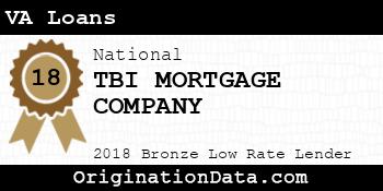 TBI MORTGAGE COMPANY VA Loans bronze