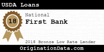 First Bank USDA Loans bronze