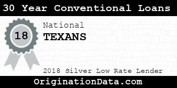 TEXANS 30 Year Conventional Loans silver