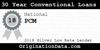 PCM 30 Year Conventional Loans silver