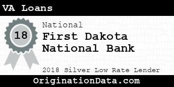 First Dakota National Bank VA Loans silver
