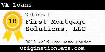 First Mortgage Solutions VA Loans gold