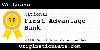 First Advantage Bank VA Loans gold