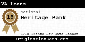 Heritage Bank VA Loans bronze